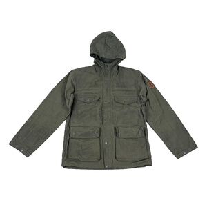 Fjallraven Greenland Jacket Parka Coat Windbreaker Green